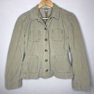 Banana Republic Corduroy Khaki Jacket